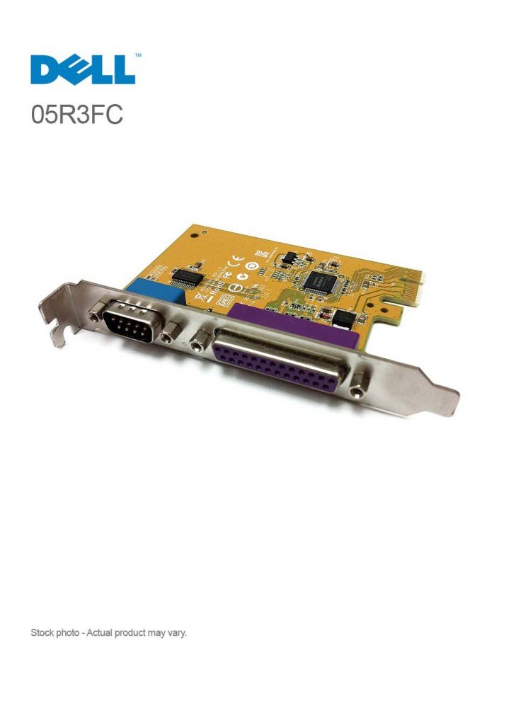 Dell 05R3FC Serial/Parallel PCI Express Combo Card