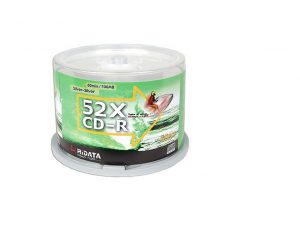 RiDATA 52x CD-R Silver 80min 700 MB 50 PCS