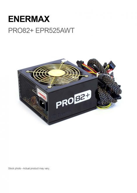 ENERMAX PRO82+ EPR525AWT 525W ATX12V 80 PLUS BRONZE Certified