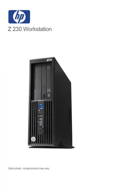 HP Z230 SFF Workstation