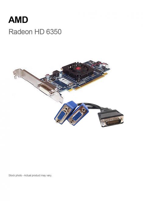AMD Radeon HD6350 512 MB PCI-E ATI-102-C09003 (B) with DMS-59 connector