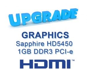Graphics to HD5450 w/HDMI