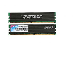 Patriot 2GB (2 X 1GB) DDR2 800MHz PC2 6400 240-pin PDC22G6400ELK