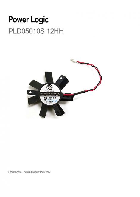 Power Logic DC Brushless Fan PLD05010S 12HH 12V DC 0.25A