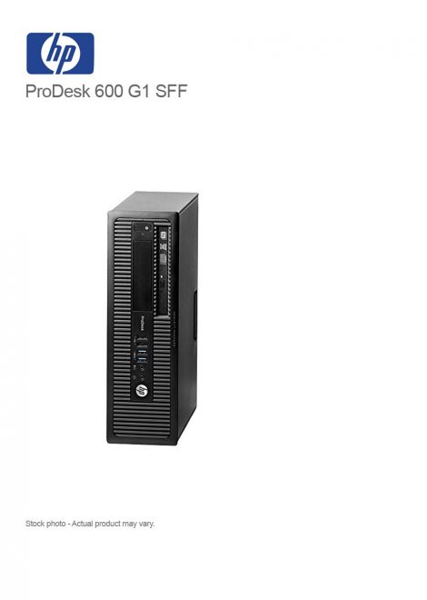 HP ProDesk 600 G1 SFF