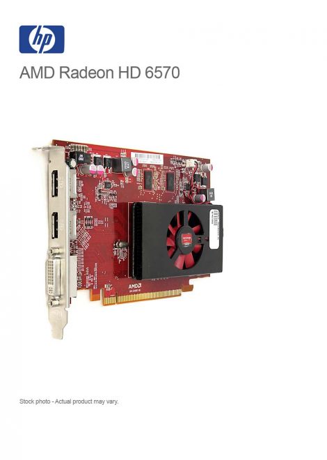 AMD Radeon HD 6570 DP (1GB) PCIe x16 Card, HP PN: 637184-001