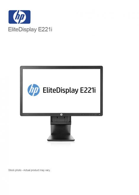 HP EliteDisplay E221i 21.5" LED