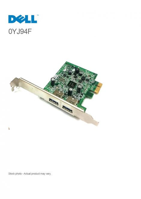 Dell Dual USB 3.0 PCI-Express Card 0YJ94F