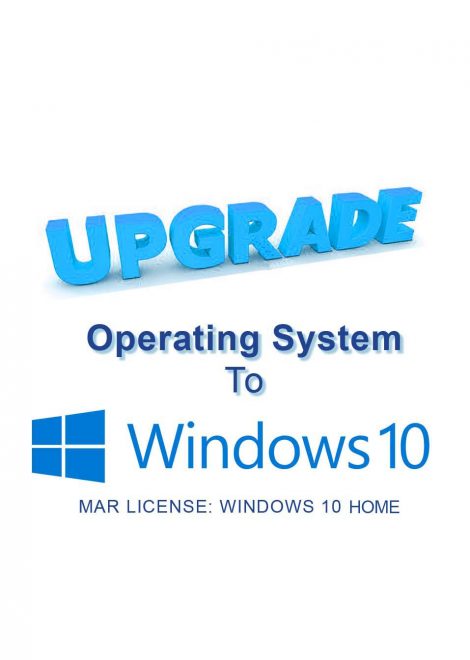 Windows 10 Home Genuine Microsoft Authorized Refurbisher Certificate of Authenticity