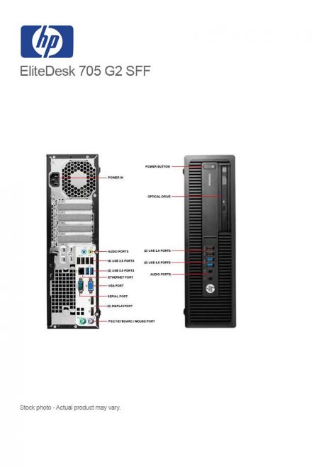 HP EliteDesk 705 G2 SFF