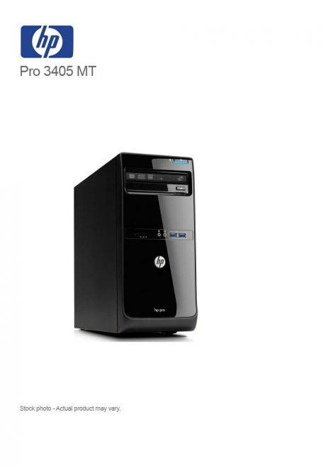 HP Pro 3405 Microtower PC