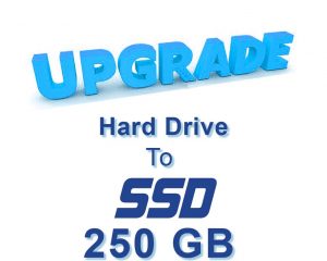 Upgrade to 250GB SSD