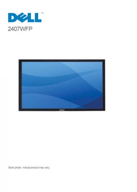 Dell UltraSharp 2407WFP 24" Widescreen Monitor 1920x1200