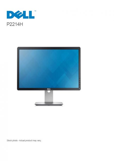 Dell Professional P2214H 22" LED Monitor Full HD 1920x1080