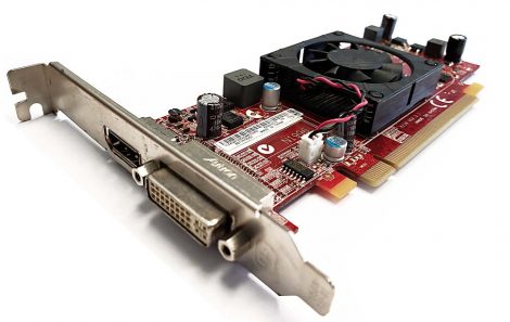 AMD Radeon HD 5450 PCIe DVI DP Video Card Lenovo FRU89Y6151