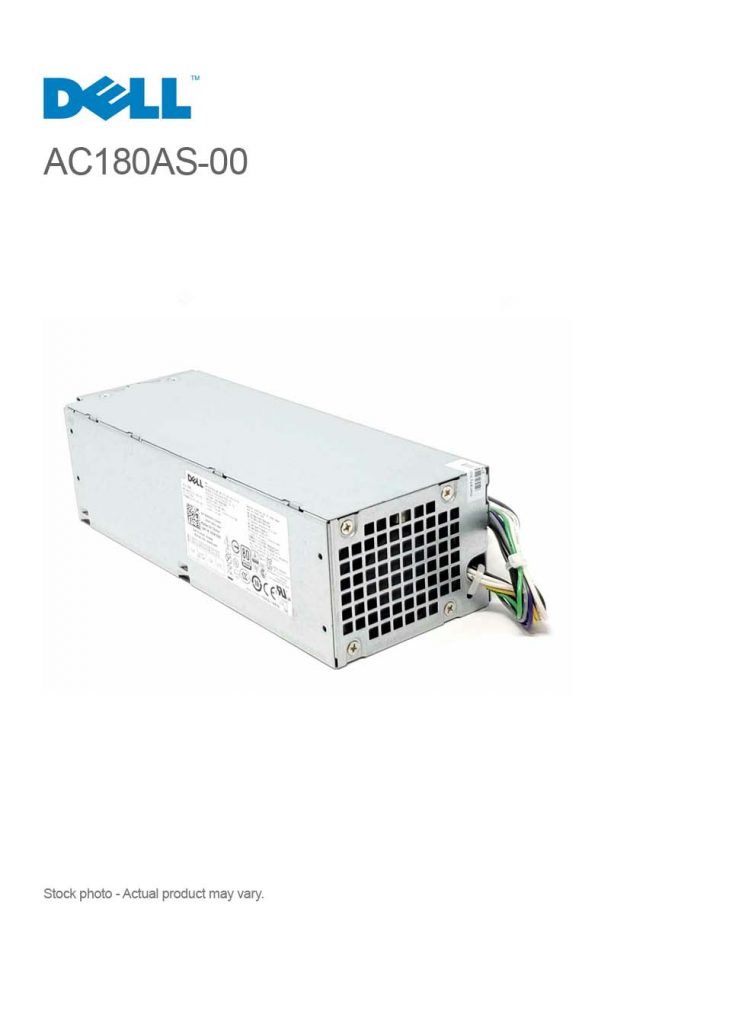 Alimentatore DELL 01TG7T Optiplex 3040 5030 7040 SFF 180W PSU Power