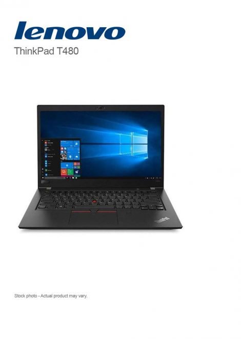 Lenovo ThinkPad T480 Core i5-8250U, 16GB, 512GB M.2 NVMe, 14″ 1920 x 1080, WIN 11 PRO