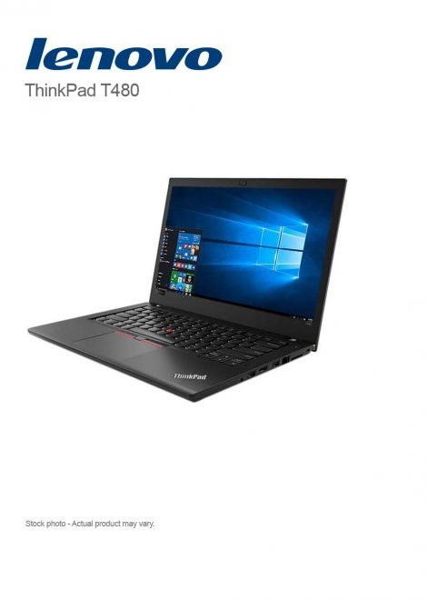 Lenovo ThinkPad T480 Core i5-8250U, 16GB, 512GB M.2 NVMe, 14″ 1920 x 1080, WIN 11 PRO - Image 2