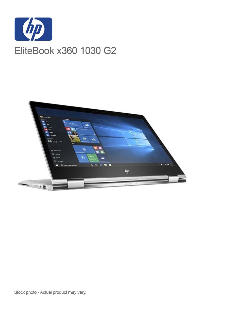 HP EliteBook x360 1030 G2 Core i5-7200U, 8GB, 256GB M.2 SSD, 13.3