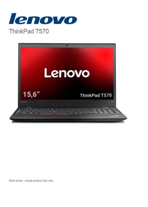 Lenovo ThinkPad T570 Core i5-7300U, 16GB, 256GB SSD, WC, 15.6" WIN 10 Pro - Image 2