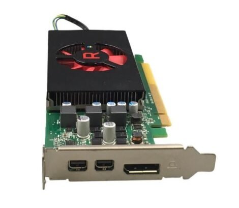 Upgrade: 4GB GDDR5, 2x Mini DP, 1x DP AMD Radeon RX550