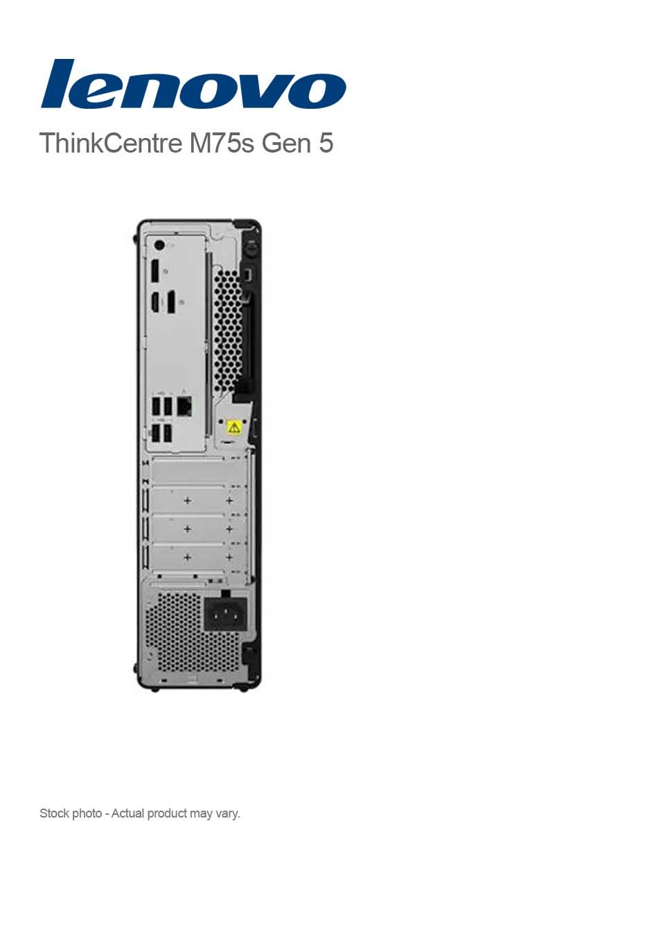 Lenovo ThinkCentre M75s Gen 5 AMD Ryzen 3 PRO 8300G, 16 GB DDR5, 256 GB SSD, WIN 11 Pro - Image 2