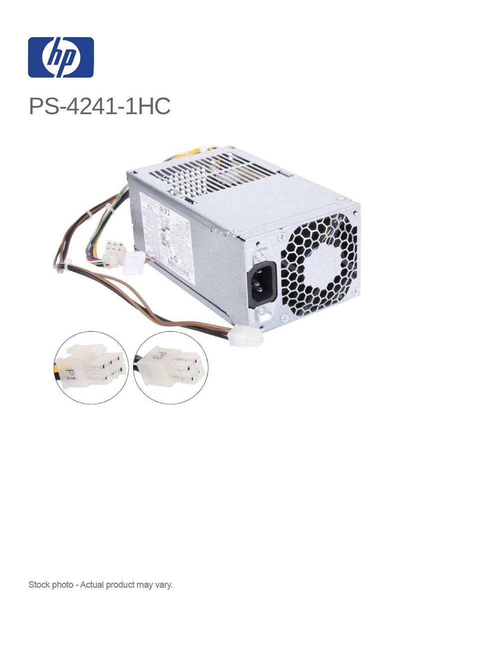 HP 240W Power Supply PS-4241-1HC for HP ProDesk 400 600 G1 EliteDesk 600 705 800 Z230 SFF