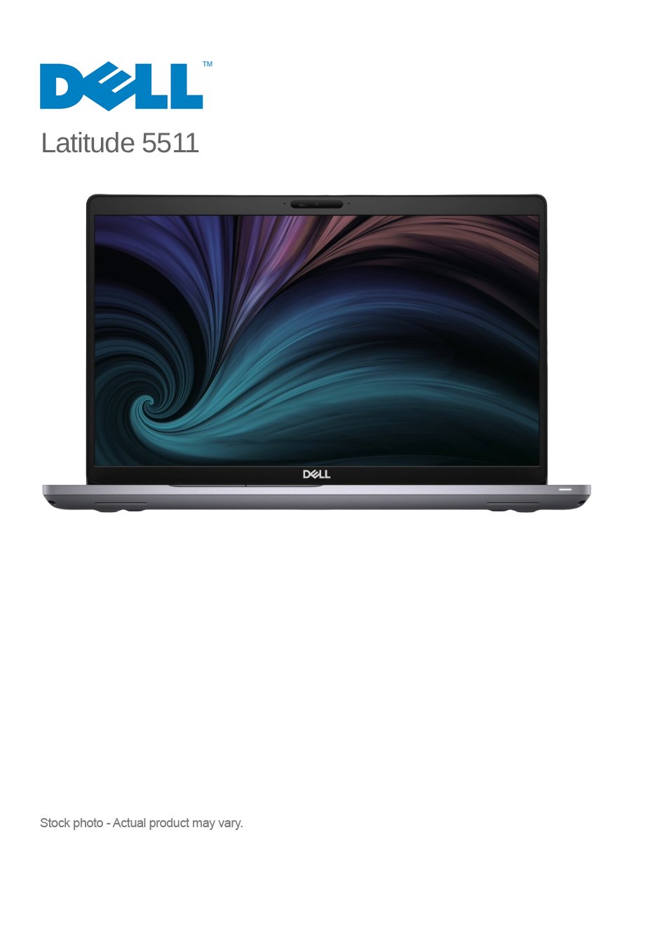 DELL Latitude 5511 Core i7-10850H, 16GB, 256 GB M.2 NVMe, 15.6" FHD, WC, WIN 11 PRO