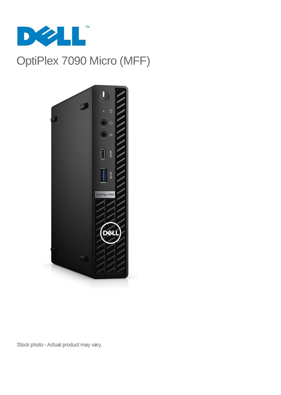 DELL OptiPlex 7090 MFF Core i7-10700, 16GB, 512 GB M.2 NVMe, WIN 11 PRO