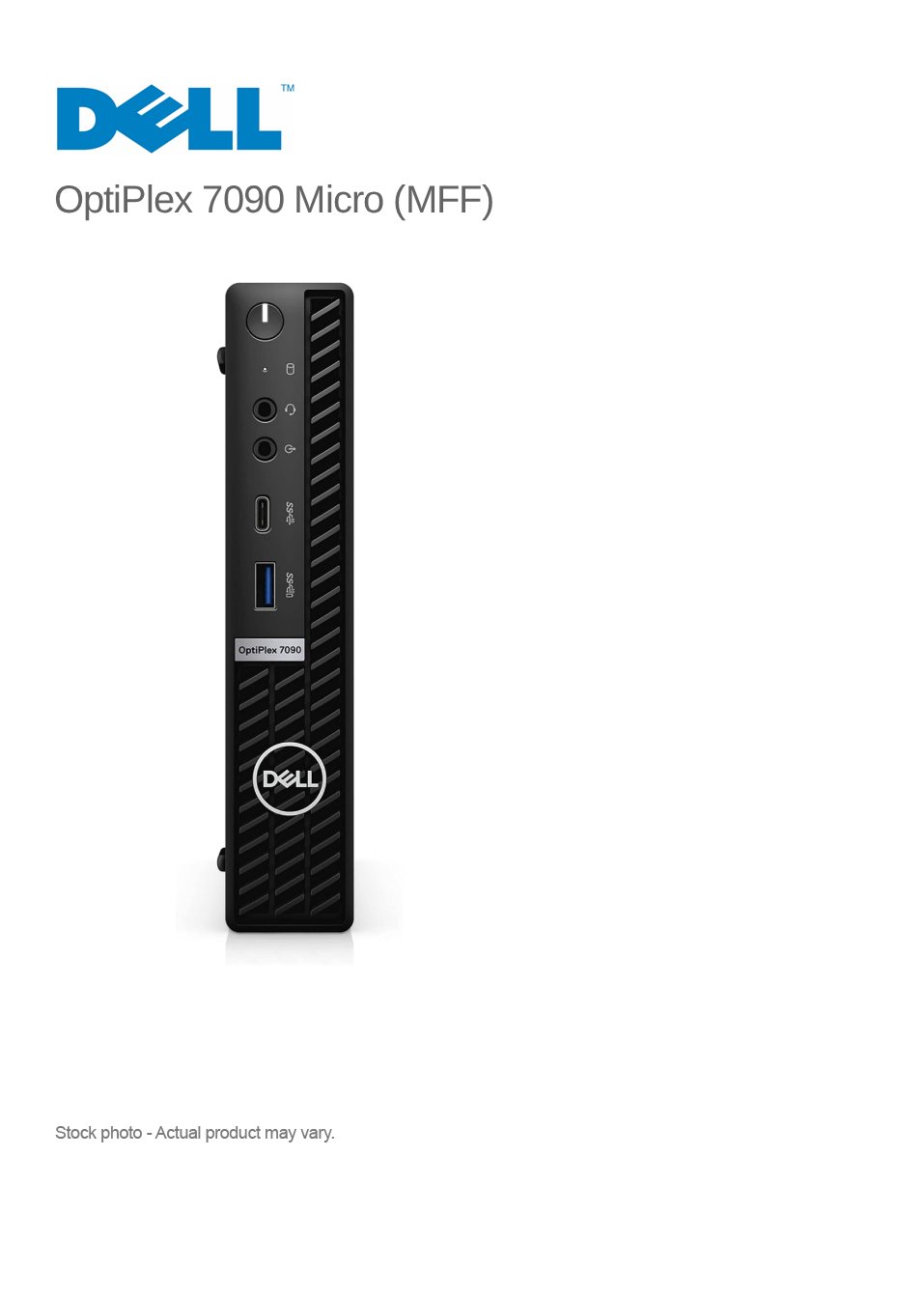 DELL OptiPlex 7090 MFF Core i7-10700, 16GB, 512 GB M.2 NVMe, WIN 11 PRO - Image 2