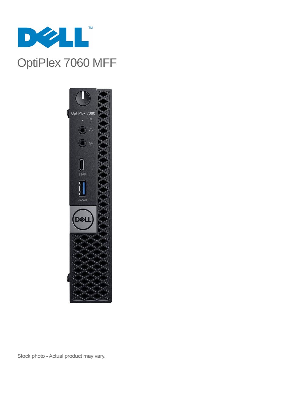 DELL OptiPlex 7060 MFF Core i7-8700T, 16GB, 512 MB M.2, WIN 11 PRO - Image 2